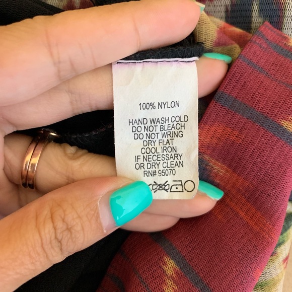 Anthropologie Weston Wear Semi Sheer Blouse - Picture 7 of 7